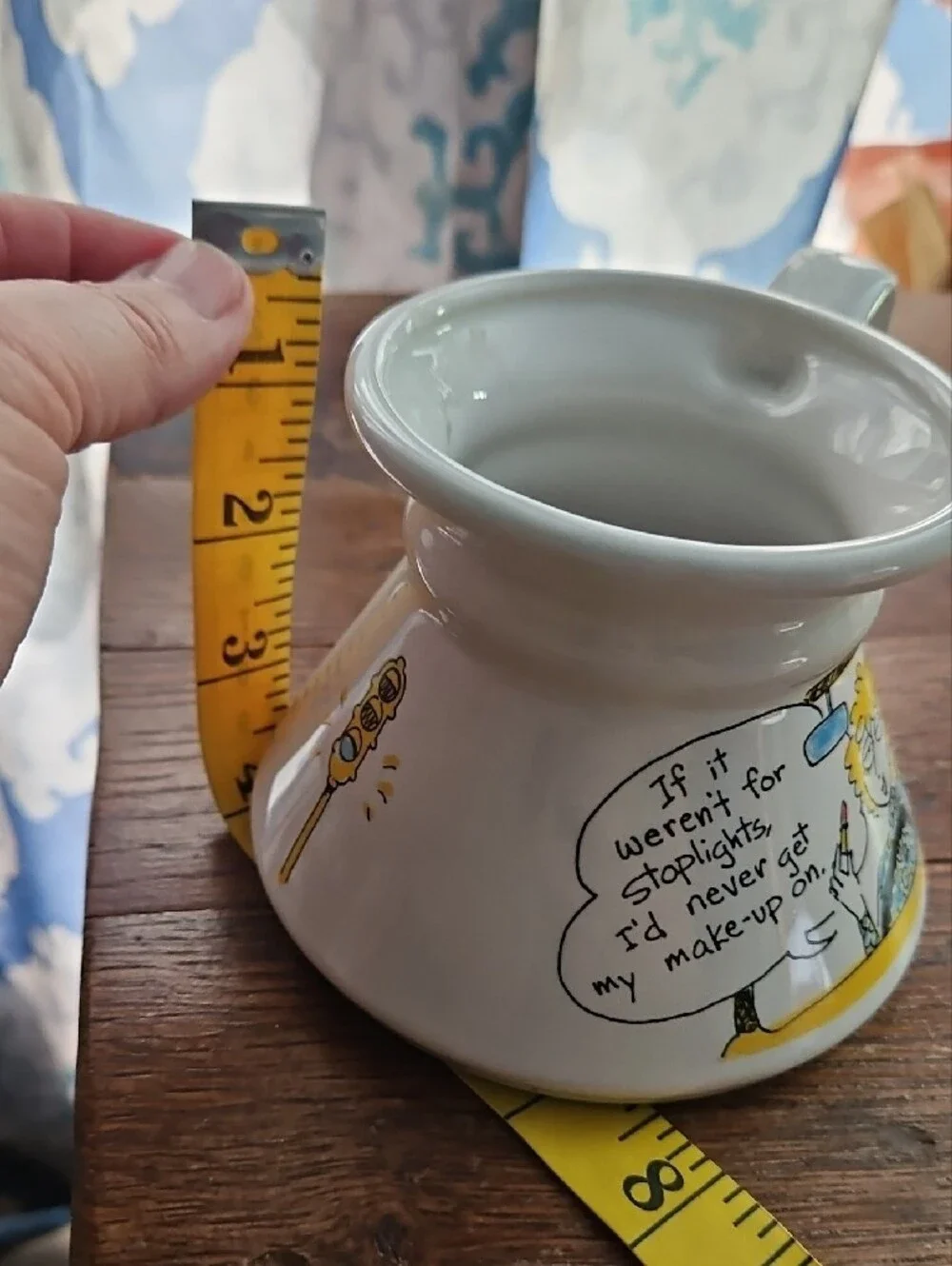 Hallmark white ceramic